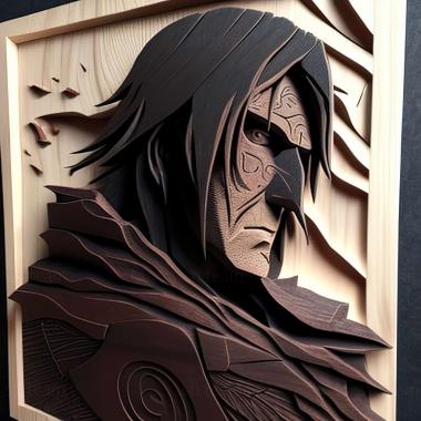 3D model Itachi Uchiha FROM Naruto manga and Anime (STL)